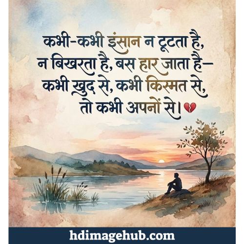Sad Shayari in Hindi