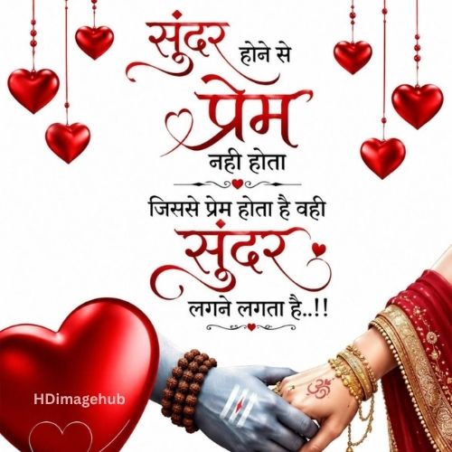 Love Quotes in Hindi