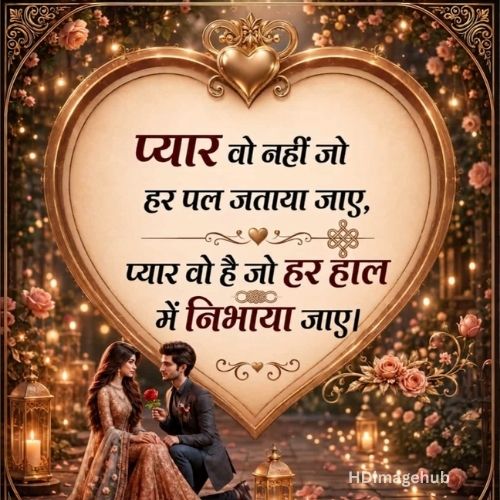 Love Quotes in Hindi